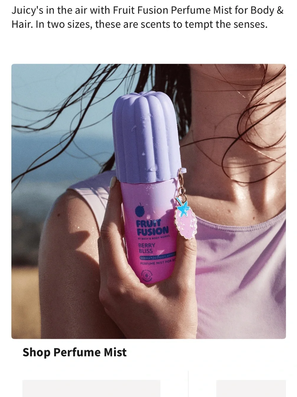 Bath & Body Works Fruit Fusion Berry Bliss All Day Moisture Body Wash - Purple